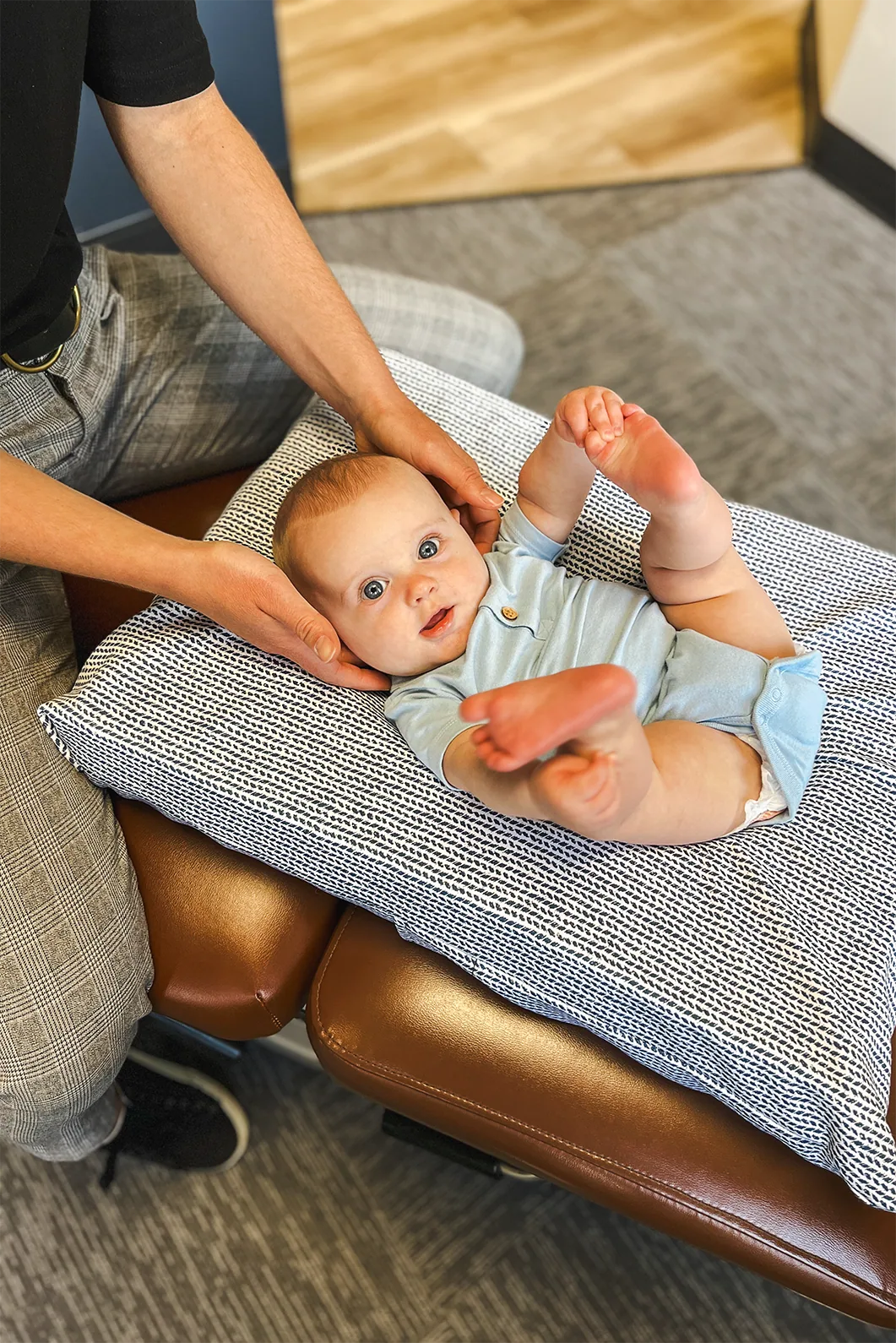 Treatment room at Point Chiropractic in Bend, Oregon